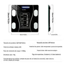 Balança de Bioimpedância Smart Pro+ | Análise Metabólica de Alta Precisão (Bluetooth)
